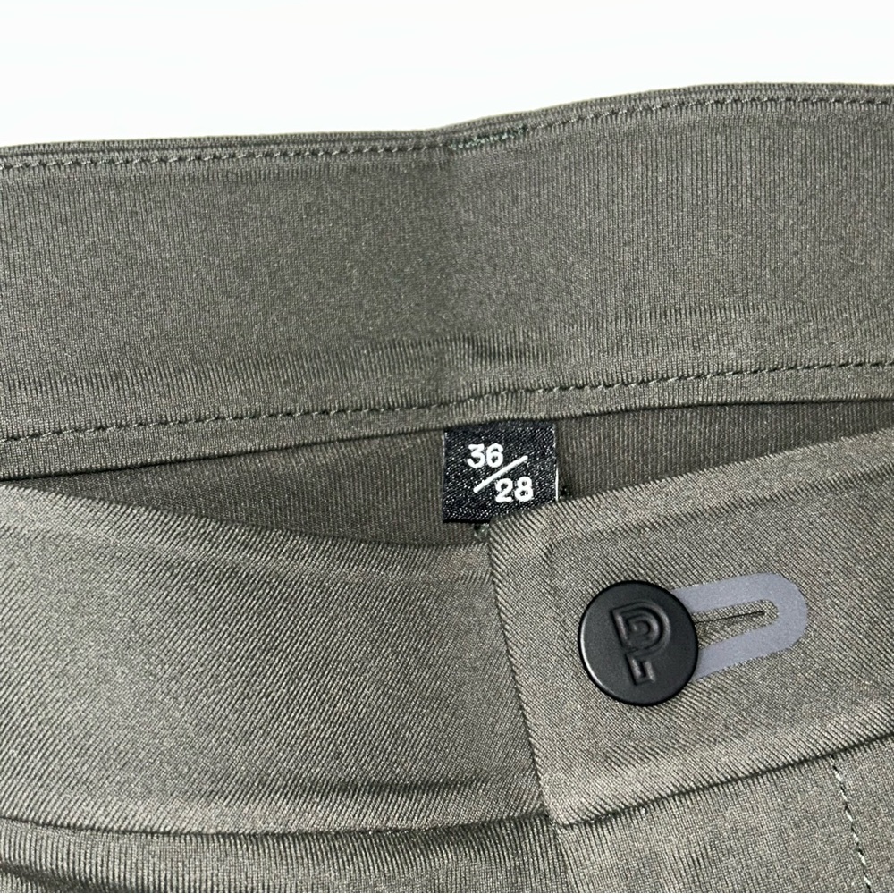 Public Rec Straight Fit Olive Green Performance Pants Mens Size 36 (36x28) - Picture 6 of 13